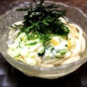 白だしde夏色シャキシャキとろろうどん